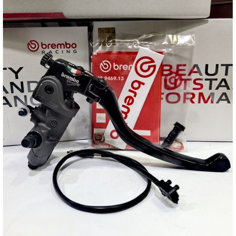 ข้อเสนออย่างเป็นทางการ- 100% BREMBO RCS 19 19RCS 19MM RH MASTER BRAKE PUMP - สงคราม 1 ปี -110A26310
