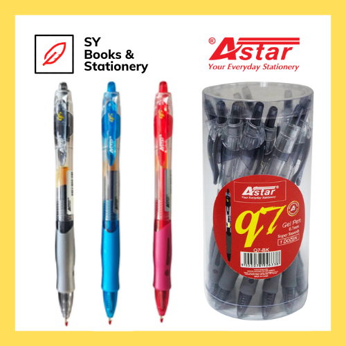 ปากกาเจล ASTAR 0.5 0.7 Q Series - 1 ชิ้น / ปากกาเจล