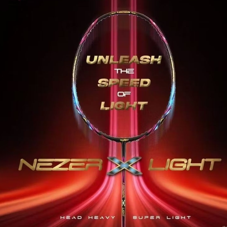 ไม้แบดมินตัน Maxbolt Nezer X Light 9U 30T