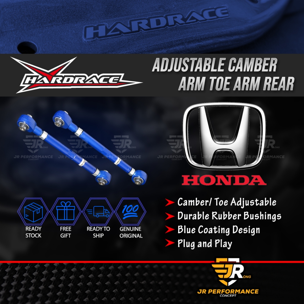 Hardrace ด้านหลัง Camber Arm Kit Toe Kit Honda Civic FC FE EF EG EK DC5 Accord Suspension Parts