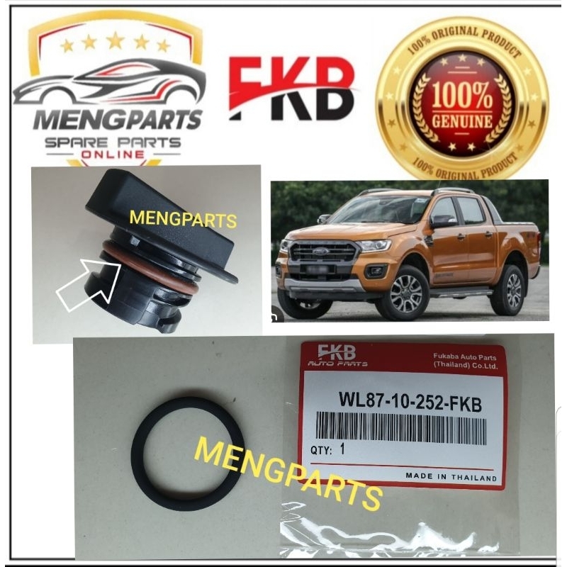 FKB MADE IN OIL CAP SEAL OIL CAP O RING * VITON QUALITY * WL87-10-252-FKB