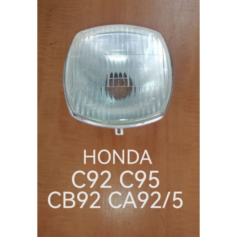 HONDA C92 C95 CB92 CA92 CA95 NOS HEAD LAMP