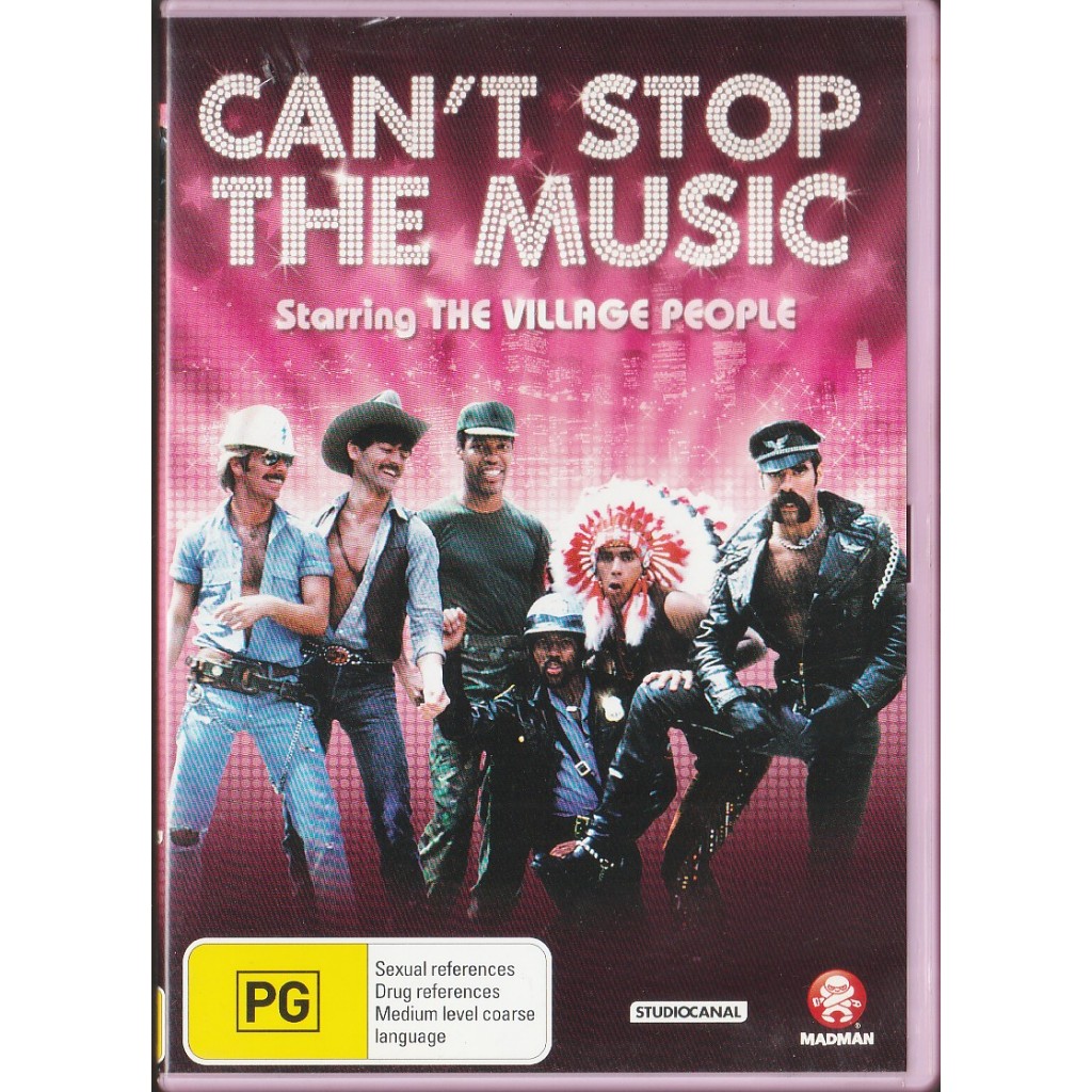 DVD CANT STOP THE MUSIC ( PG : REGION 4 DVD )