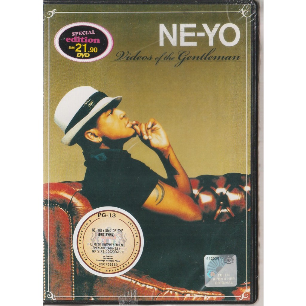 ดีวีดี NE-YO : VIDEOS OF THE GENTLEMAN : NEYO