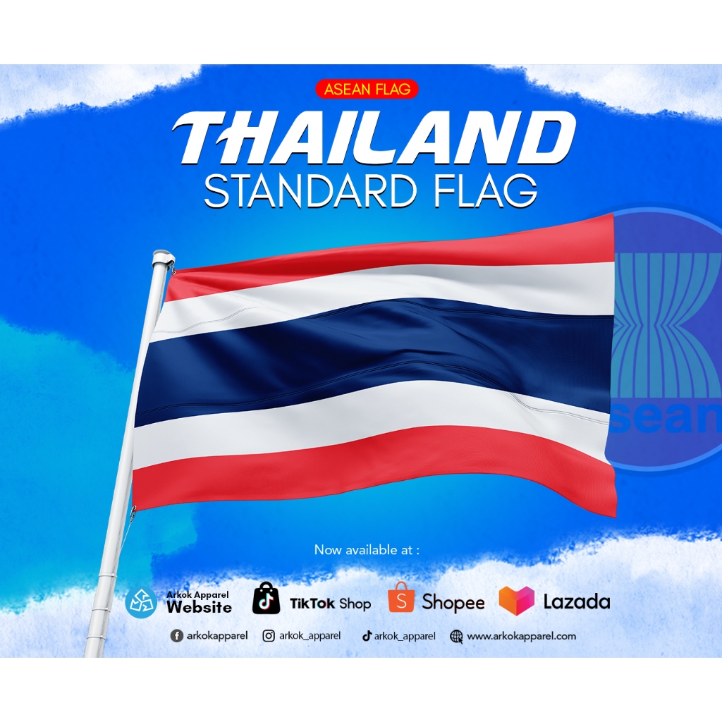 [คุณภาพสูง] Bendera Asean Flag