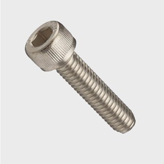 สแตนเลส STEEL SOCKET HEAD CAP SCREW M4 X 5 ~ 75MM (METRIC ) 10 ชิ้น