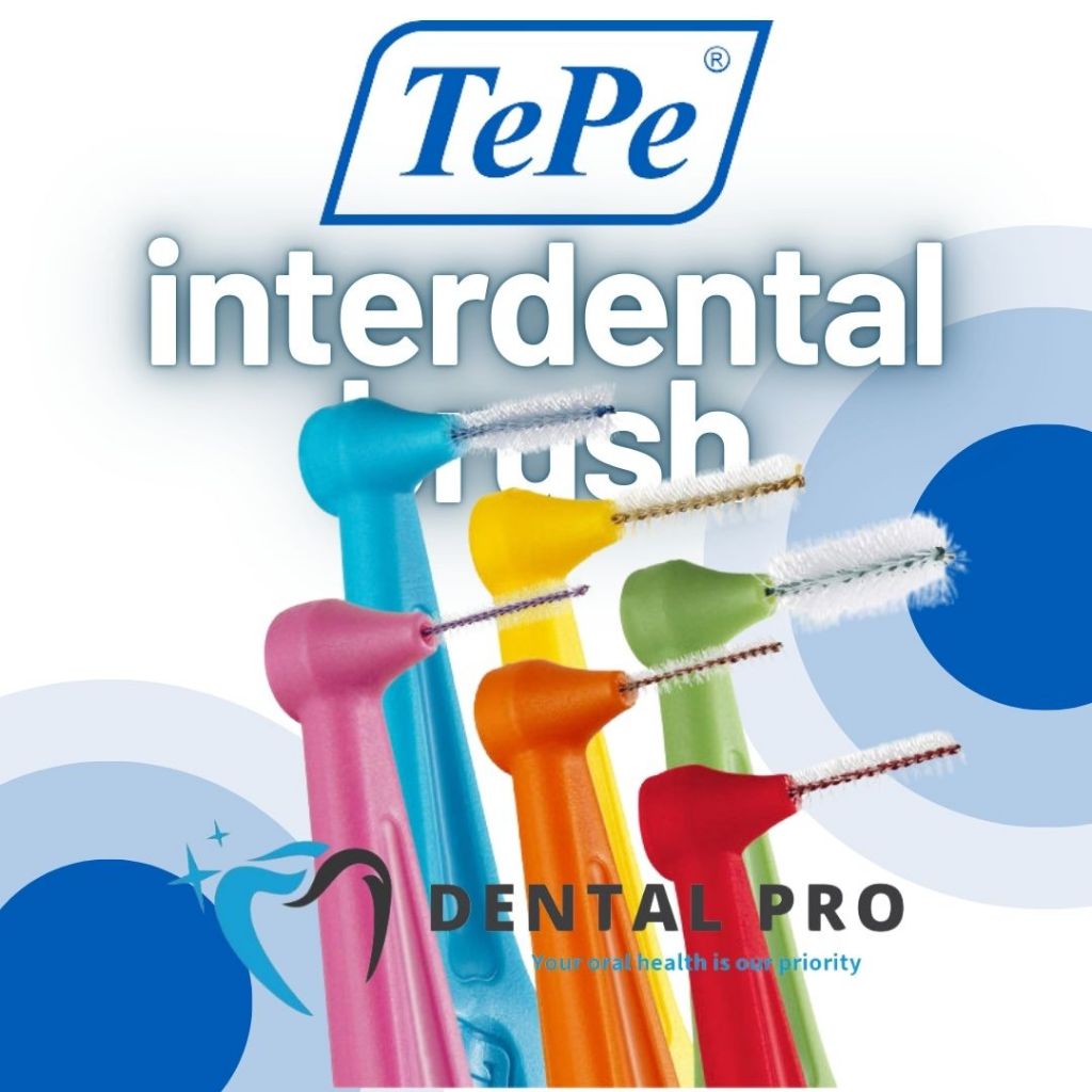 Tepe Angle interdental brush L ประเภทจัดฟันแปรง 6pcs พร้อม 1cap/1pc พร้อม 1capBerus interdental di celah gigi