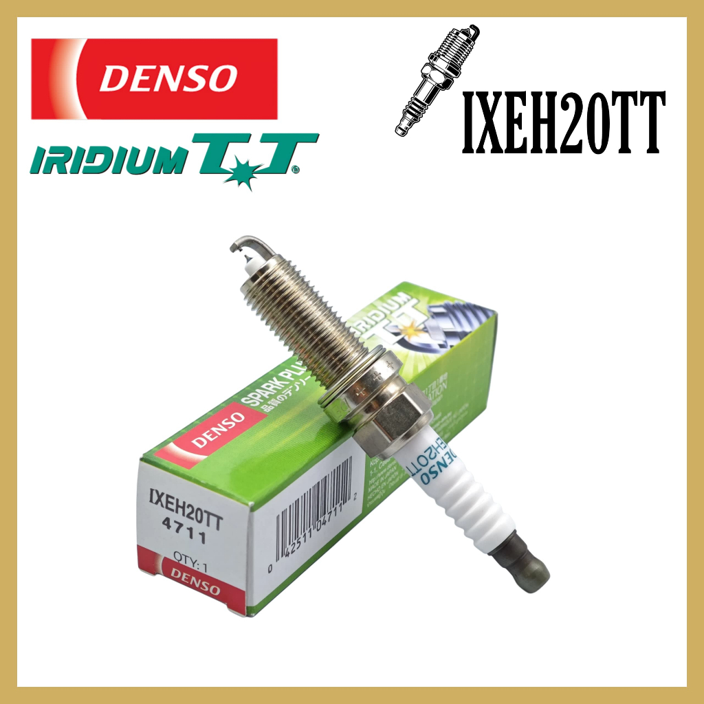 IXEH20TT DENSO IRIDIUM TT SPARK PLUG สําหรับ ALMERA LIVINA LATIO XGEAR