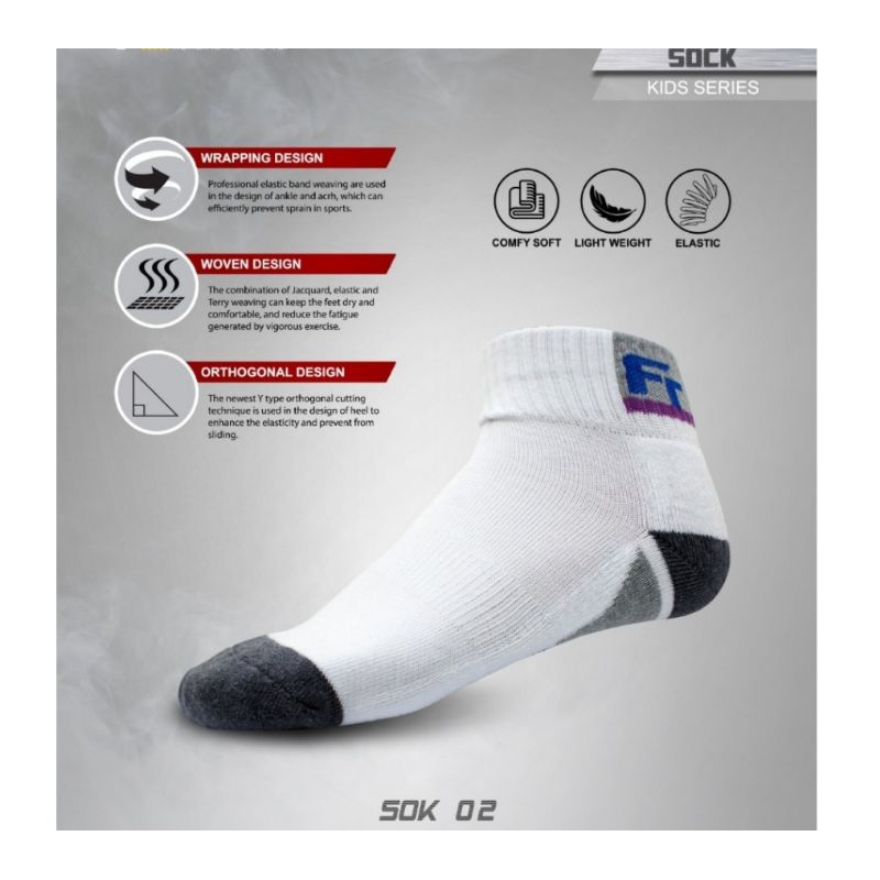 FELET JUNIOR SPORT SOCKS BADMINTON