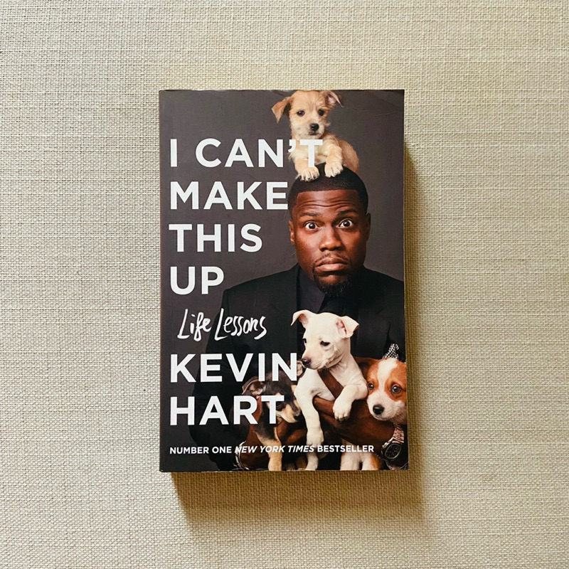 I Canist Make This Up Life Lessons Kevin Hart หนังสือก่อนรักมือสอง