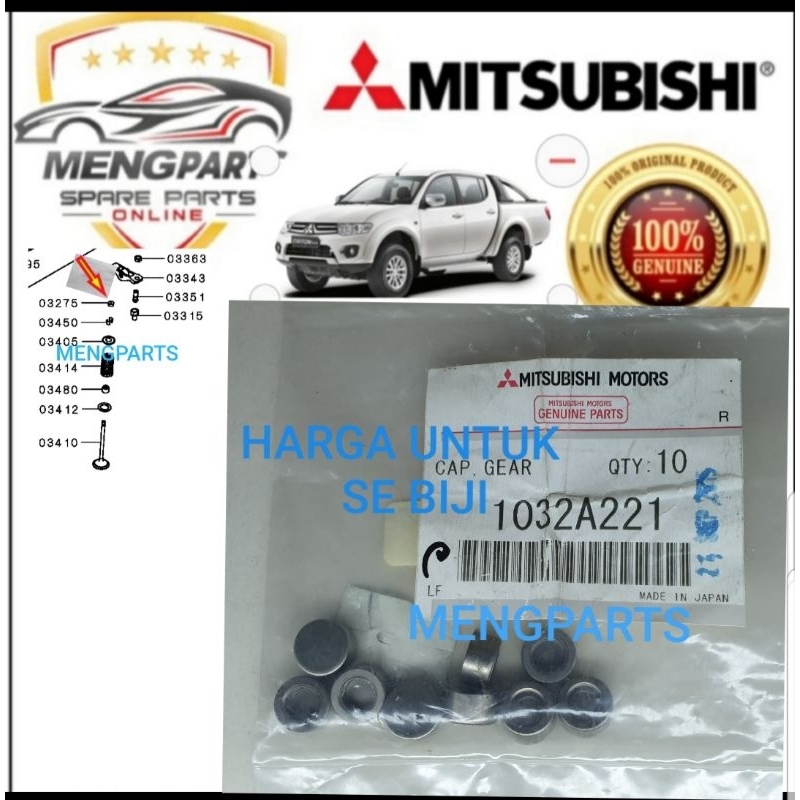 MITSUBISHI TRITON & PAJERO 2.5cc 16V 4D56U 2005Y2017Y ฝาวาล์ว 1032A221