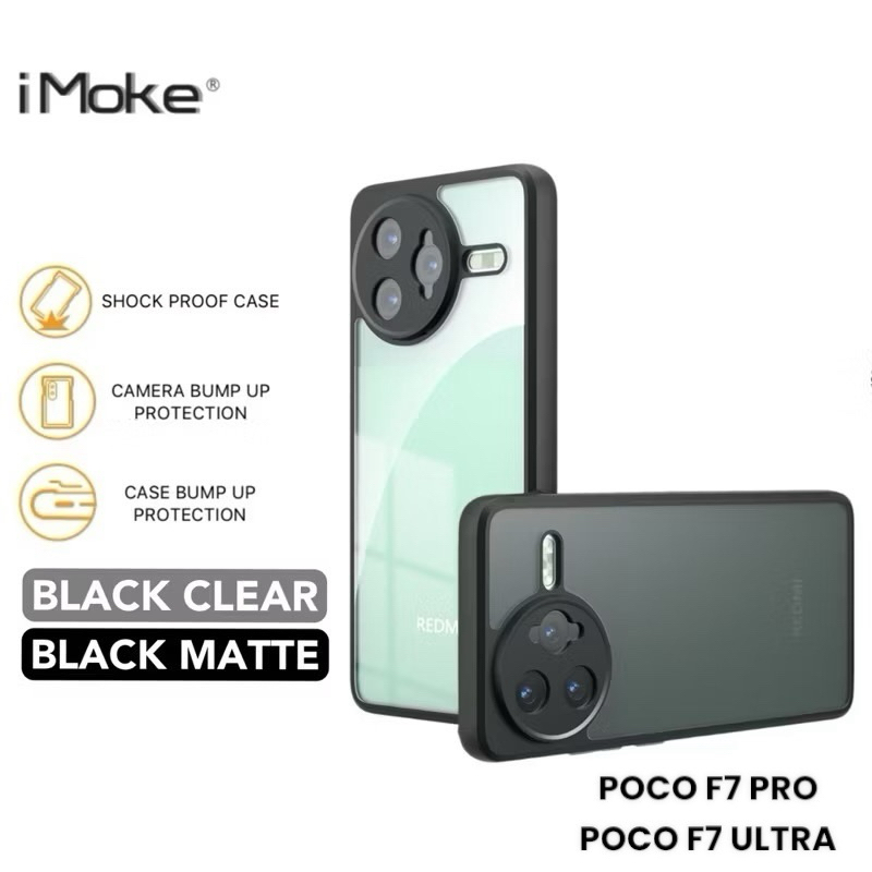 IMoke Case สําหรับ Poco F7 5G/Poco F7 Pro 5G/Poco F7 Ultra 5G