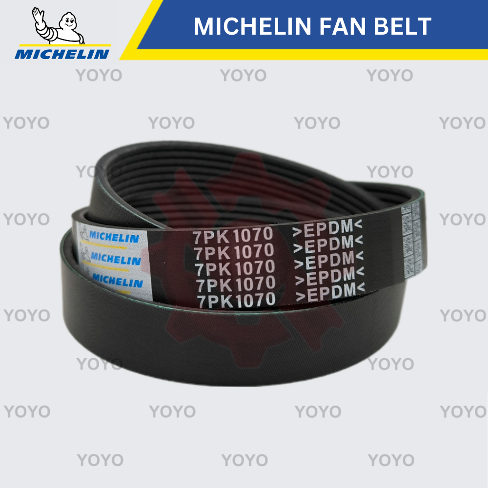 สายพานพัดลม Isuzu D-MAX V-Cross MICHELIN (7PK1070)