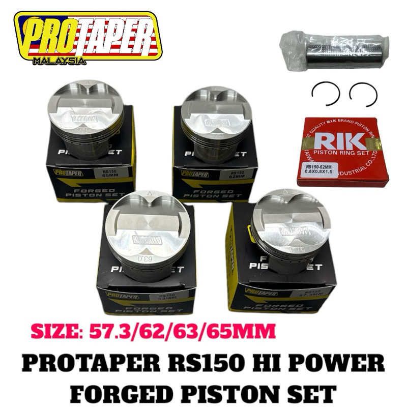 ชุด RS150 PROTAPER FORGED PISTON