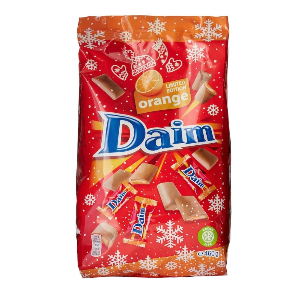 Daim Orange Chocolate Pouch 200g ผลิตในสหภาพยุโรป