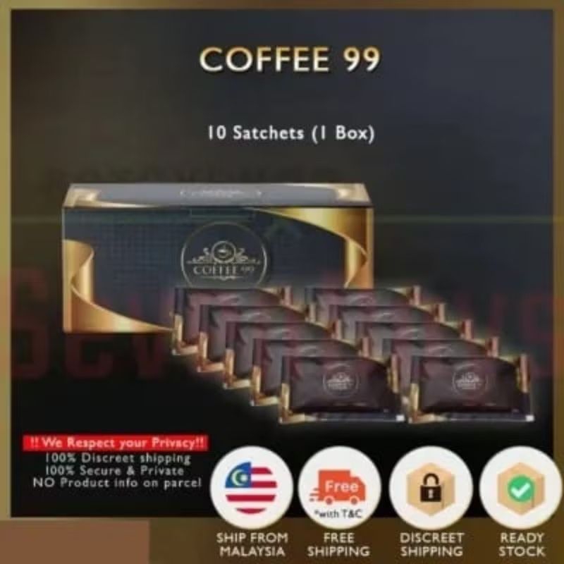 กาแฟ 99 ORGINAL BAIRAL COFFEE 100% มาเลเซีย