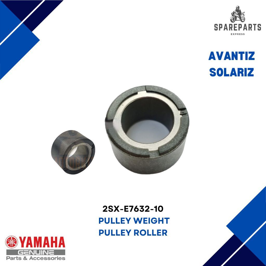 2SX-E7632-10 - Yamaha Ego Avantiz Solariz Pulley Bearing Weight Pulley Roller