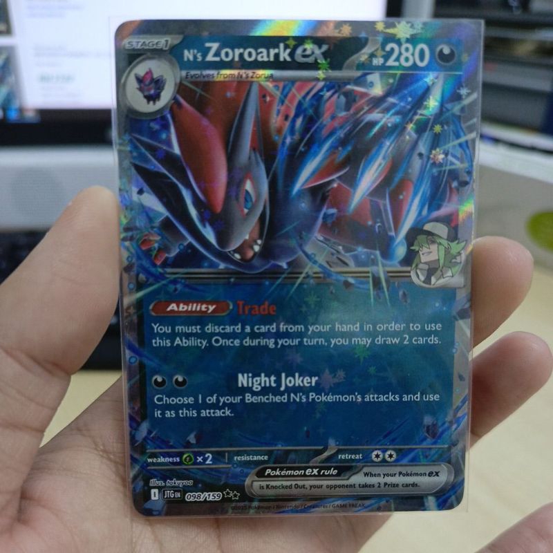 Pokemon TCG Ns Zoroark Journey Together