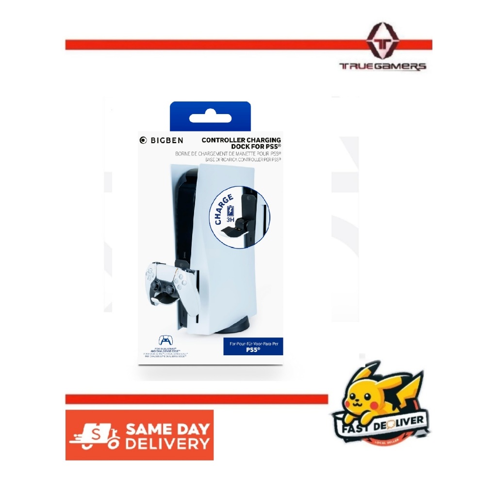 Ps5 Sony ได้รับอนุญาตอย่างเป็นทางการ Premium Nacon Charger สําหรับ PS5 DualSense และ DualSense Edge 