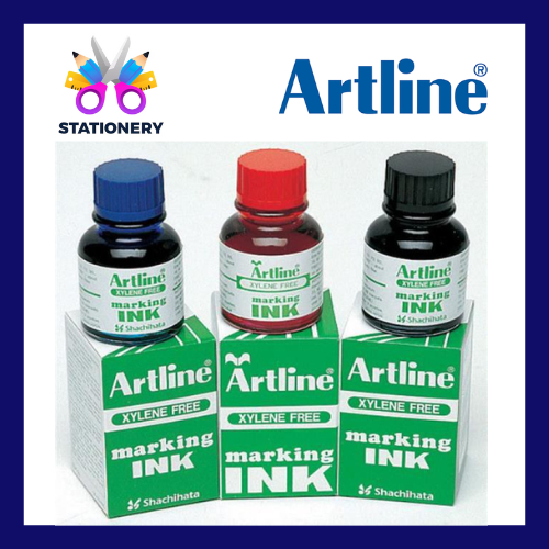 Artline 20ml หมึกเติมมาร์กเกอร์ถาวร/หมึกทําเครื่องหมายสําหรับ Artline 70/Artline90 20CC ESK-20