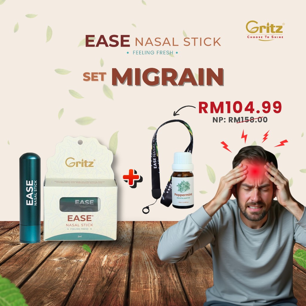 [โพสต์จาก HQ] COMBO SET SAKIT KEPALA (MIGRAIN)