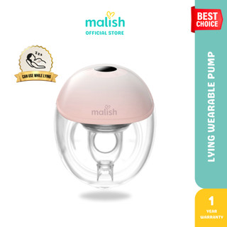 Malish Pam Susu Elektrik Lying Wearable Jenis Baring Rechargeable
