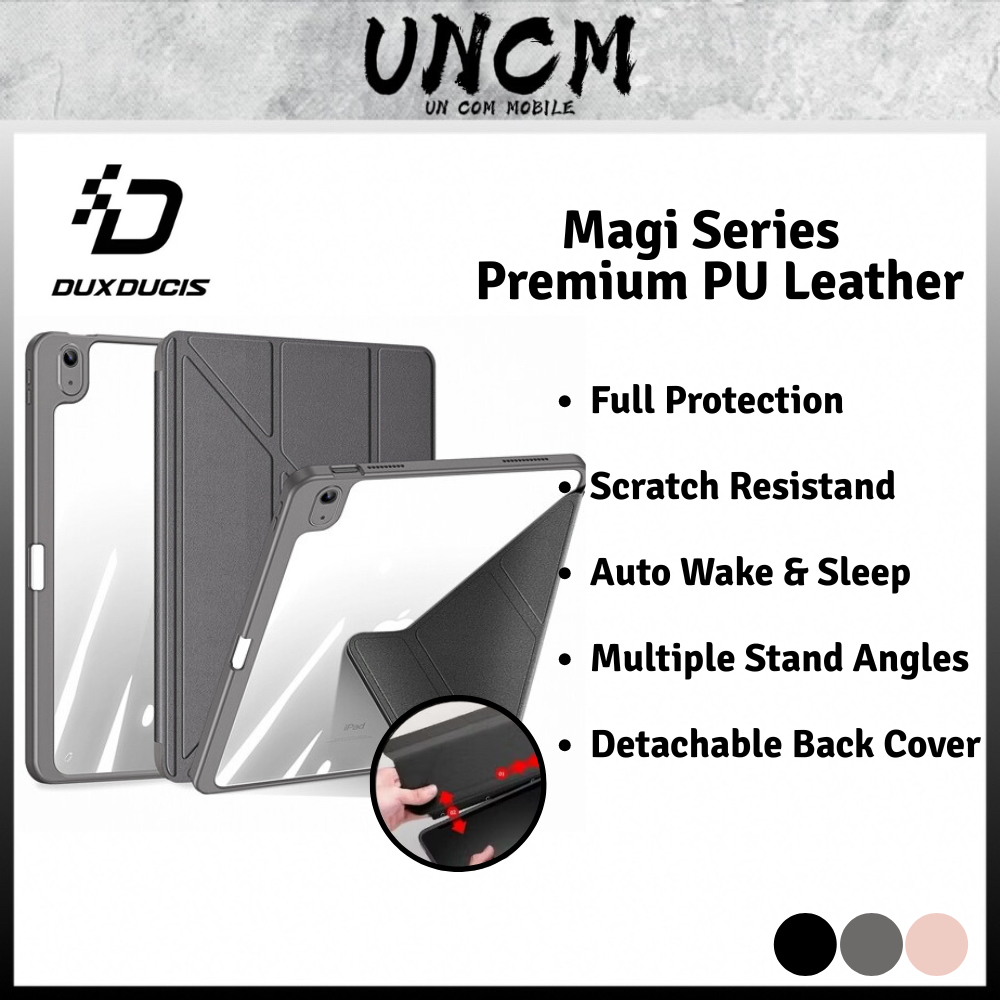 DUX DUCIS MAGI เคสหนังฝาพับถอดออกได้อัจฉริยะสําหรับ iPad ทุกรุ่น