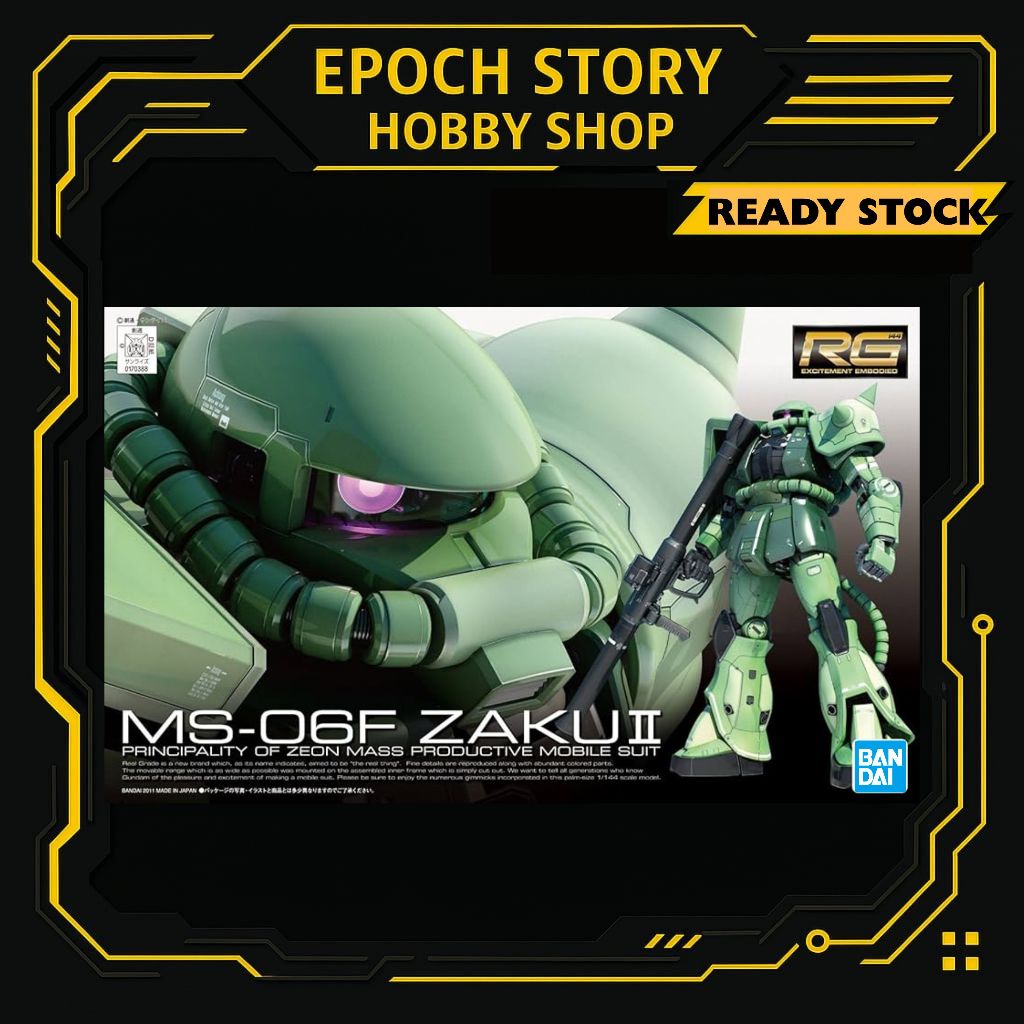 RG 1/144 MS-06F ZAKU II