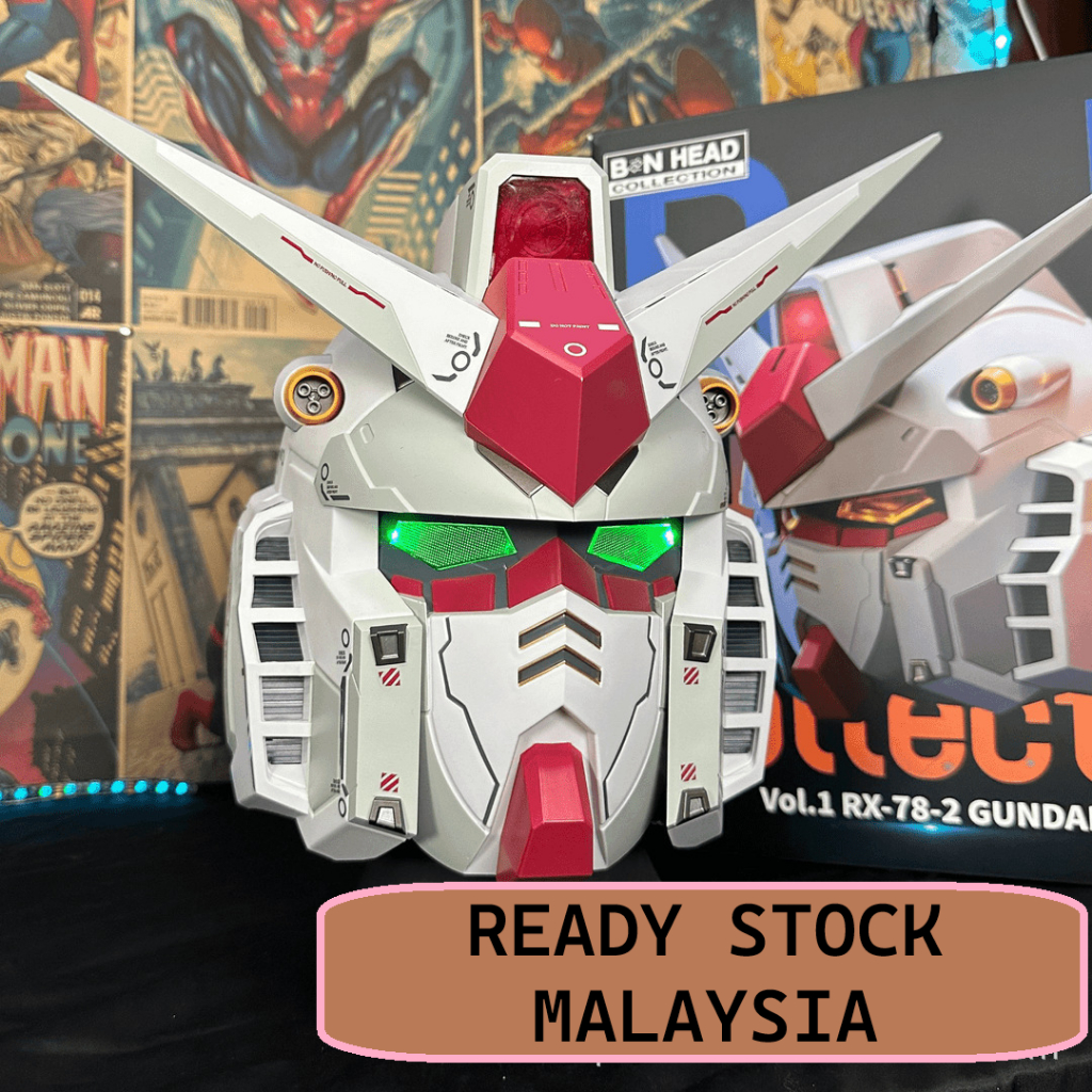 [FITRHINO] RX-78-2 GUNDAM Premium Mobile Suit Yuanzu Style Helmet Wearable Luminous Full Helmet cos 