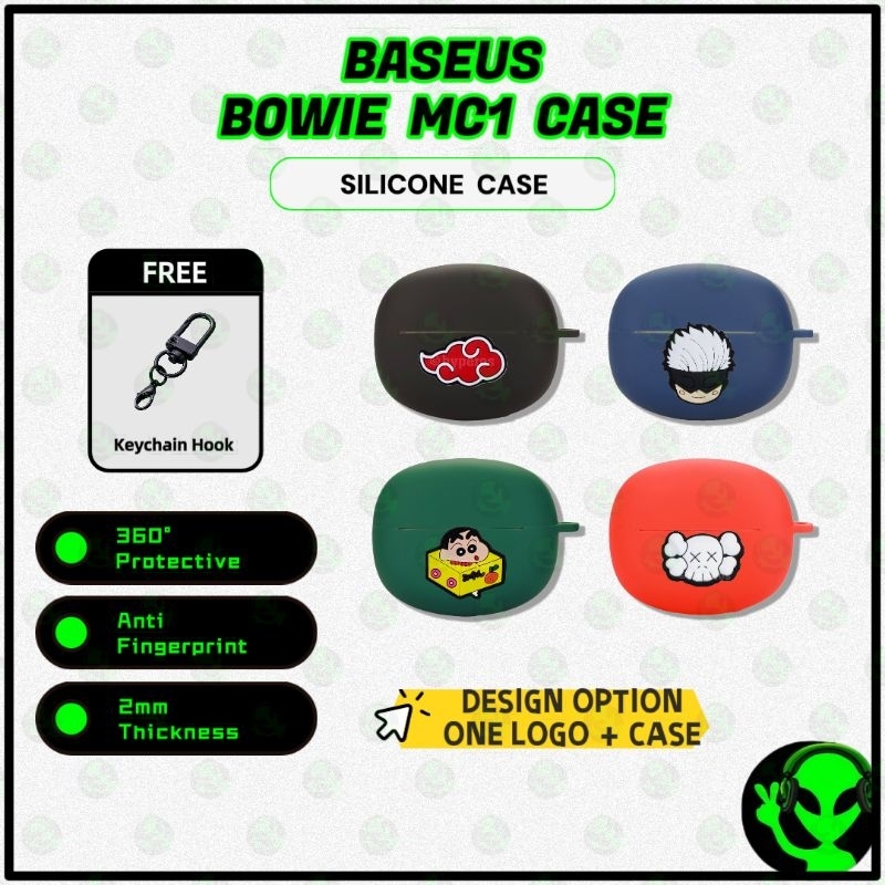 Baseus Bowie MC1 Case True Wireless Earbud Protective Shell Soft Silicone Case Baseus MC1 Case
