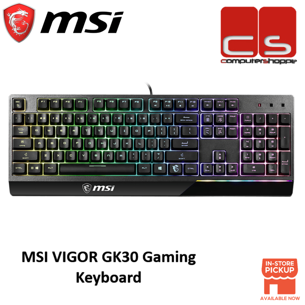 คีย์บอร์ดเกมมิ่ง MSI VIGOR GK30
