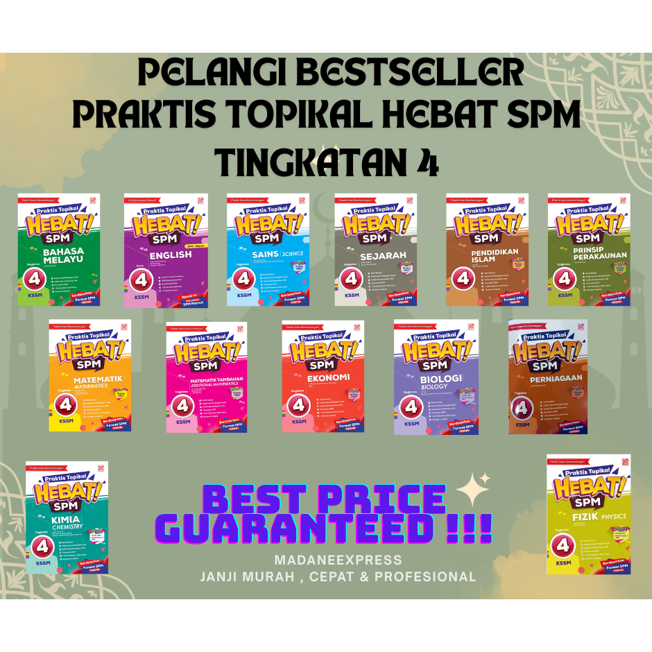 [XPRESS] RAINBOW BESTSELLER: PRACTICAL TOPICAL GREAT SPM LEVEL 4 & 5