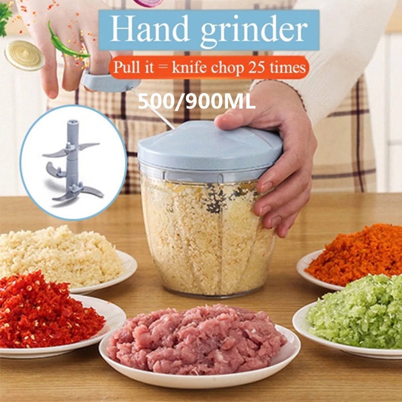 500ML SPEEDY CHOPPER / PENCINCANG / GRINDER / เครื่องปั่น / เครื่องตัดปาก / MINI CHOPPER / HAND PULL