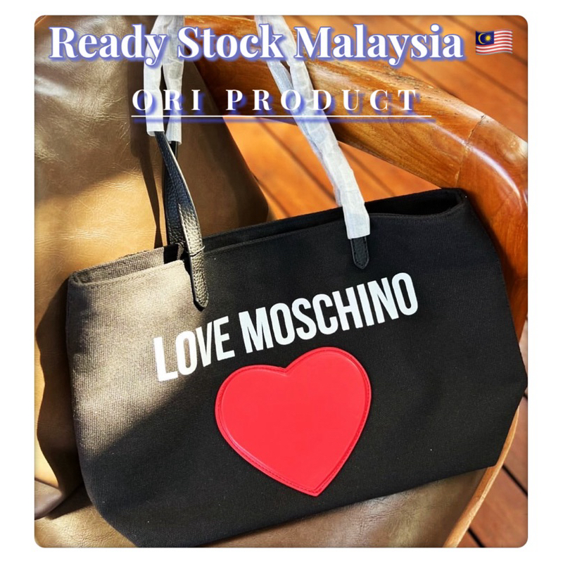 Love Forever Moschino Tote Bag กระเป๋าสะพาย
