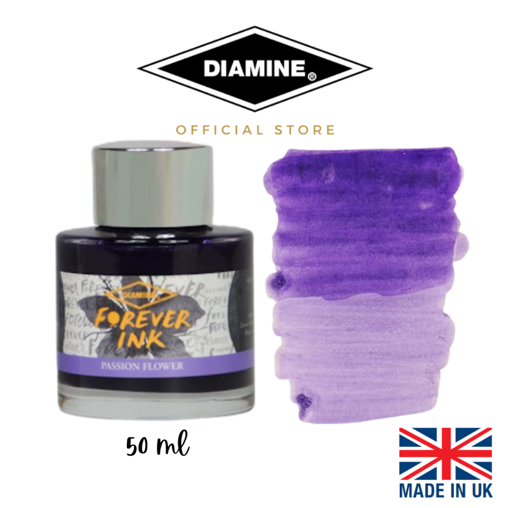 Diamine Passion Flower Permanent Forever Ink 50ml