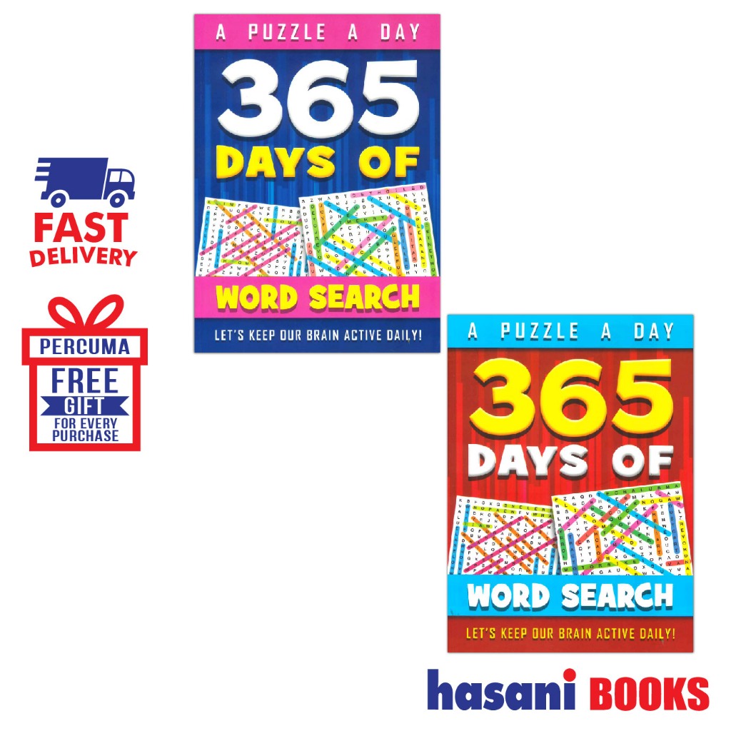 Hasani MTM 365 Days Of Word Search A Puzzle A Day
