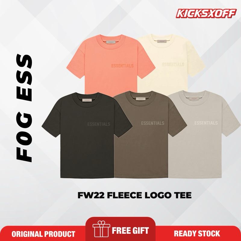 ESS FW22 3D โลโก้ขนาดใหญ่ Tee Hype/แฟชั่น/Streetwear/คู่/เสื้อยืด Unisex