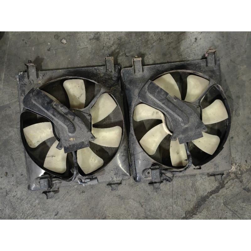 HONDA STREAM RN6 AUTO FAN DENSO BLADE 7 CODE 728 ใช้แล้วจากญี่ปุ่น