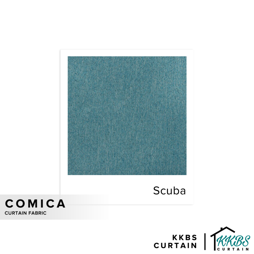 KKBS CURTAIN Comica Fabric Cut by Meter - Scuba (126")