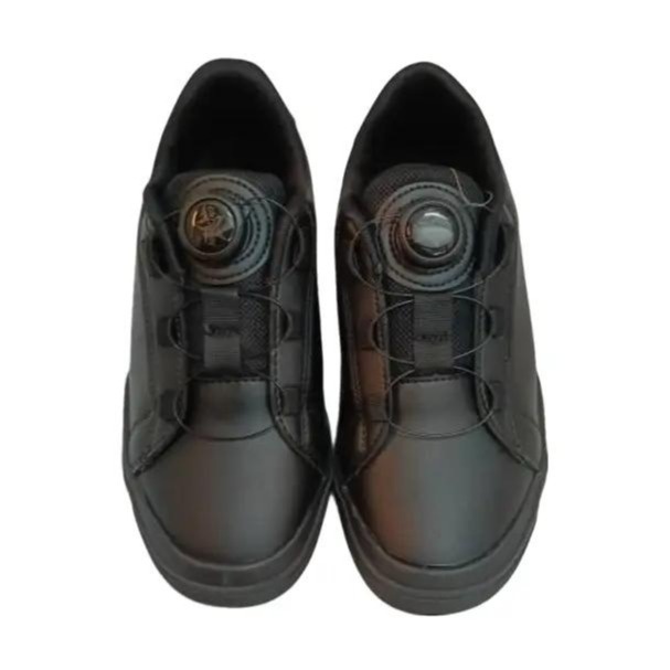 NewStar Black School Shoes Kasut Hitam Sekolah - W530 B2- Sekolah Rendah W 530 ปุ่มหมุน Rachet