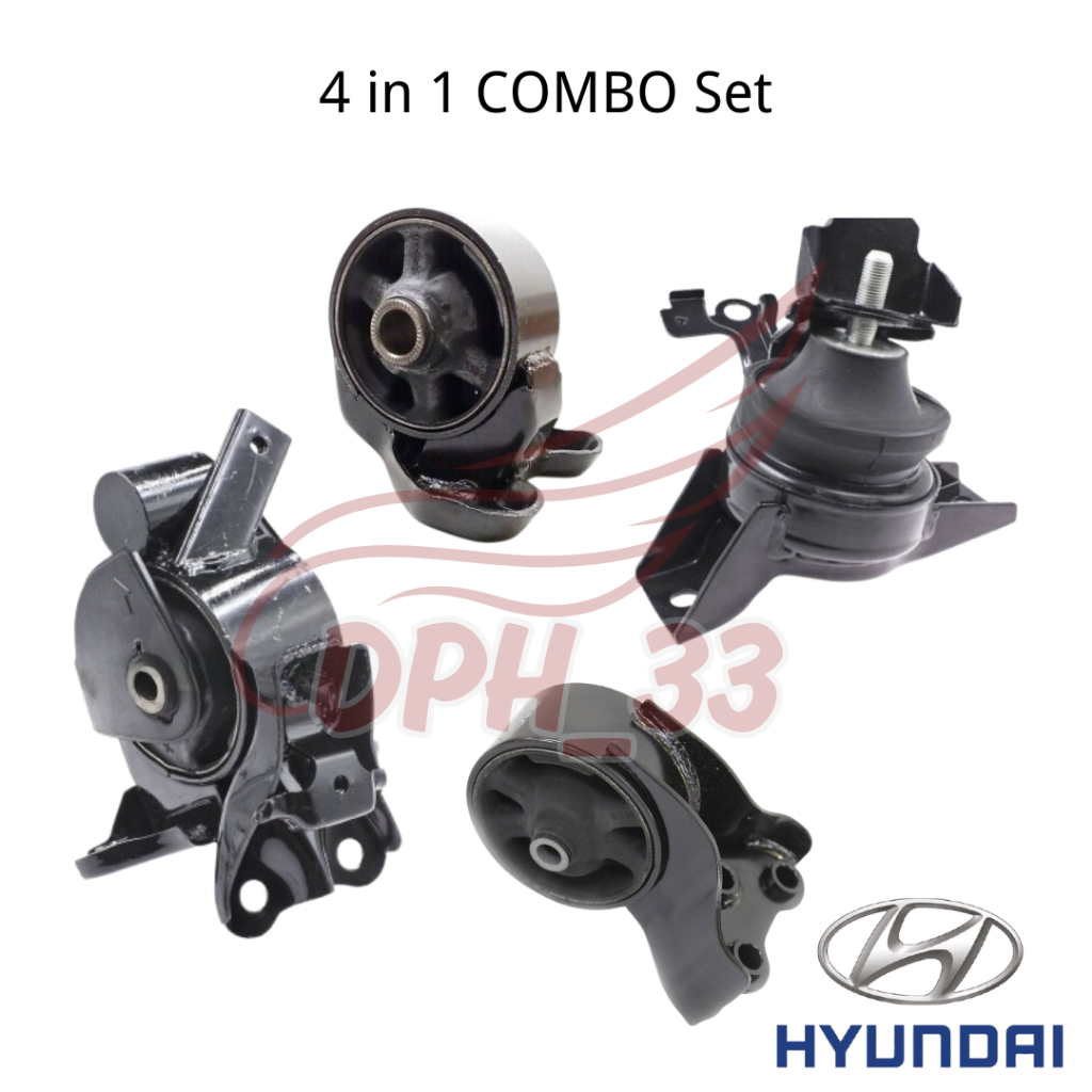[4 IN 1 COMBO] OEM ชุดติดตั้งเครื่องยนต์สําหรับ Hyundai Elantra XD 1.8 / Coupe HN61 2000 - 2011