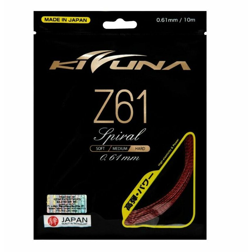 KIZUNA Z61 SPIRAL BADMINTON STRING (ยึด อู๋เล)