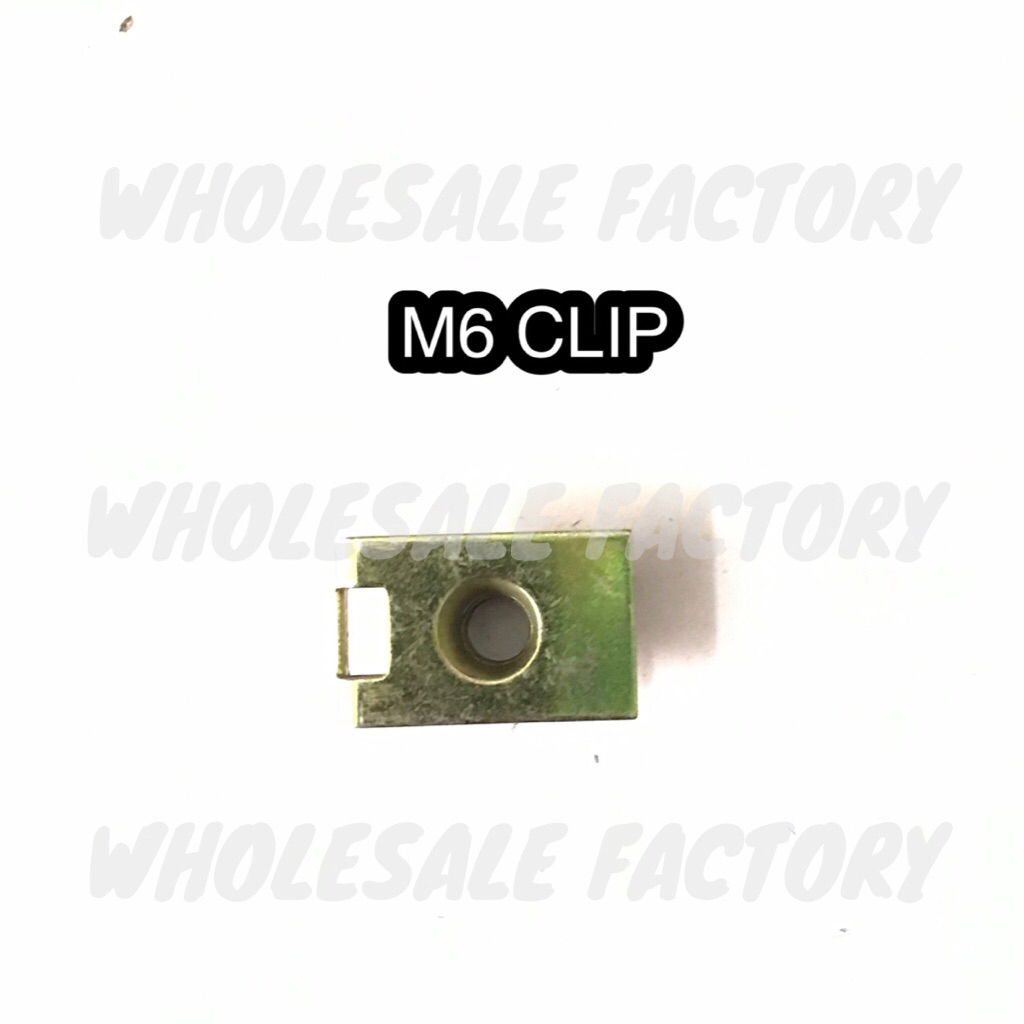 M6 SCREW & CLIP BODY SCREW AND CLIP COVER SCREW SET
