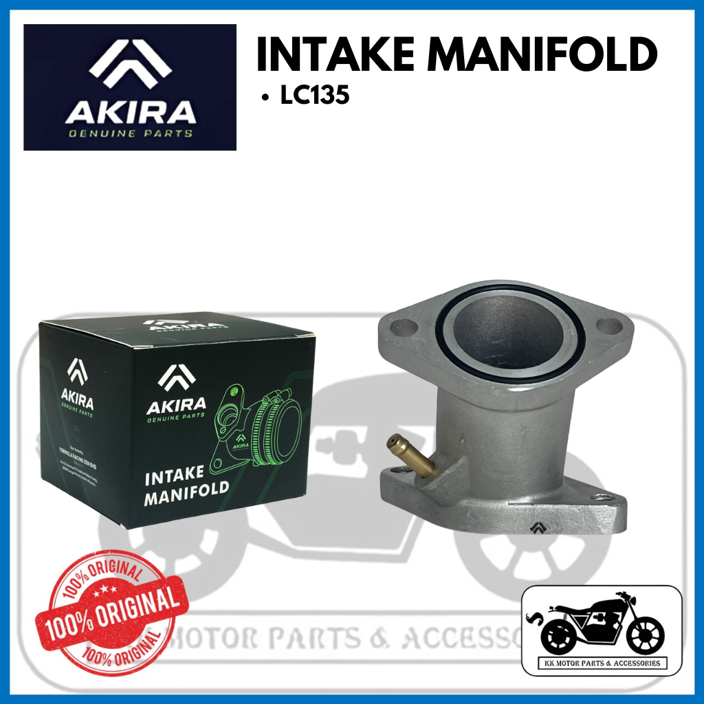 LC135 LC 135 INTAKE PIPE CARBURETOR JOINT STANDARD / INTAKE MANIFOLD MANIFOLD MANIFUL / TENGKUK STD 