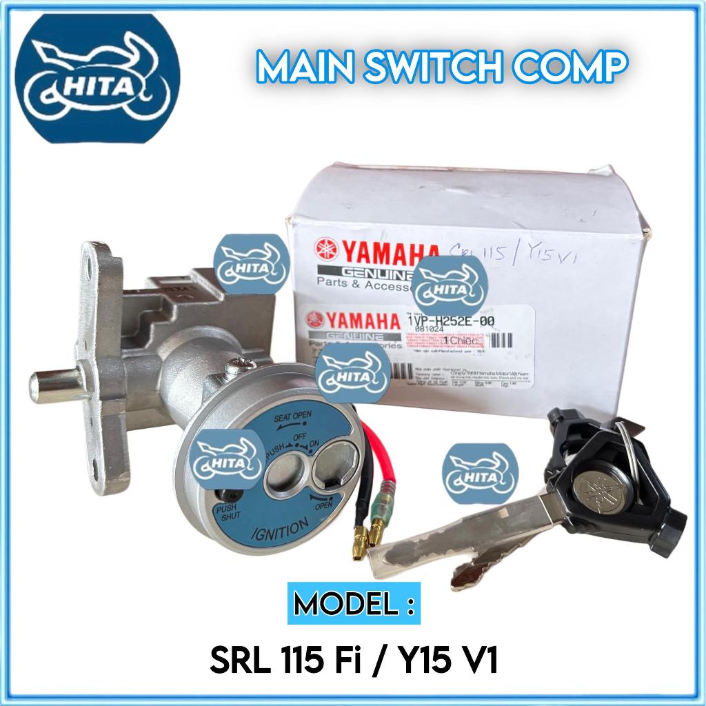 SRL115 FI / Y15 V1 MAIN SWITCH COMPLETE KEY SETS KUNCI COMPLETE YAMAHA 1VP-H252E-00