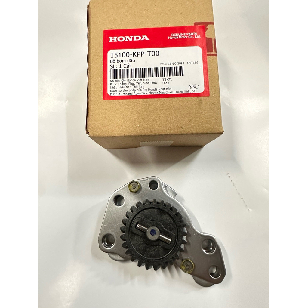 HONDA 15100-KPP-T00 RS150 RSX150 CBR150 ปั๊มน้ํามันเครื่อง ASSY PUMP MINYAK HITAM