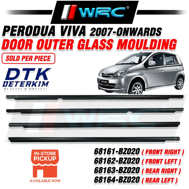 Perodua Viva 2007 - กระจกด้านนอกประตู Onwards ( DTK ) ( 1 ชิ้น )