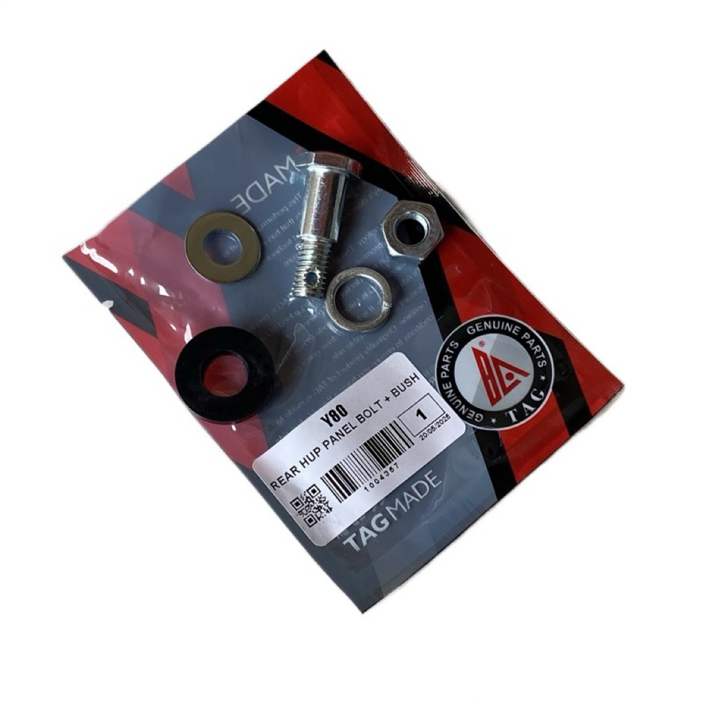 Y80 Y100 Y110 SS2 REAR HUB เบรคสกรูด้านหลัง HUB PANEL BOLT