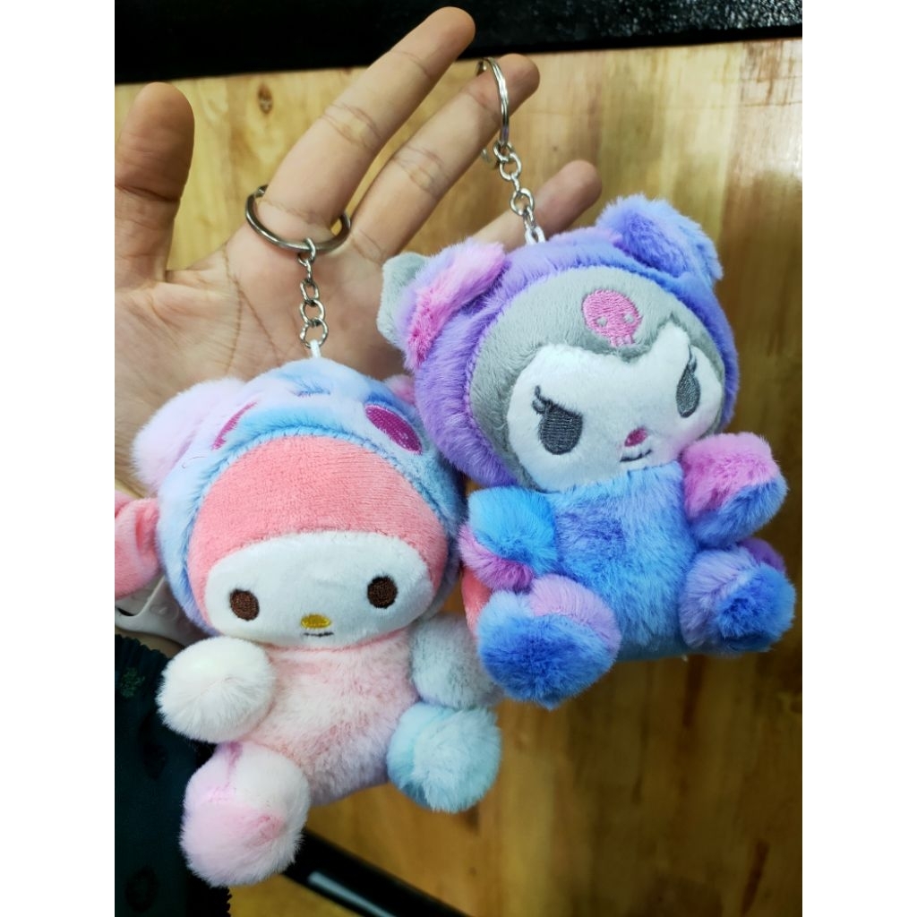 พวงกุญแจ Kuromi พวงกุญแจ Melody Plush Kuromi Soft
