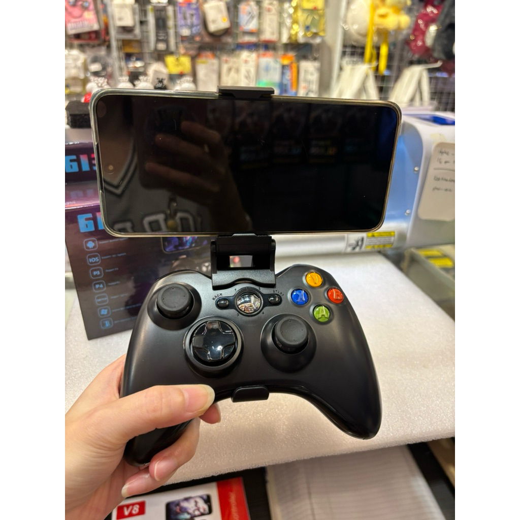 คอนโทรลเลอร์ไร้สายสําหรับเล่นเกม 613/suport android ,iOS,p3,p4,switch,win 7,win10 pc สําหรับคอนโทรลเ